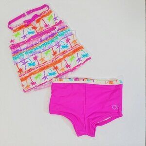 Baby Swimsuit 2 Piece Pink Color Size 24